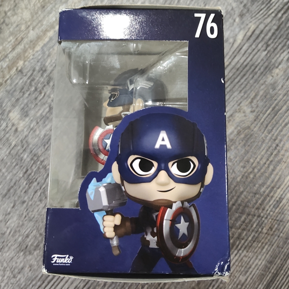 Funko Mini - Marvel - Infinity Saga - Captain America - Bobblehead - #76 - NEW - Picture 2 of 6